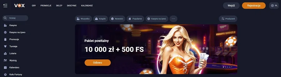 vox-casino-strona-główna